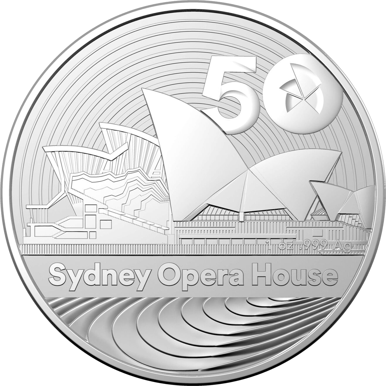 2023 $1 50th Anniversary of Sydney Opera House Bullion Coin