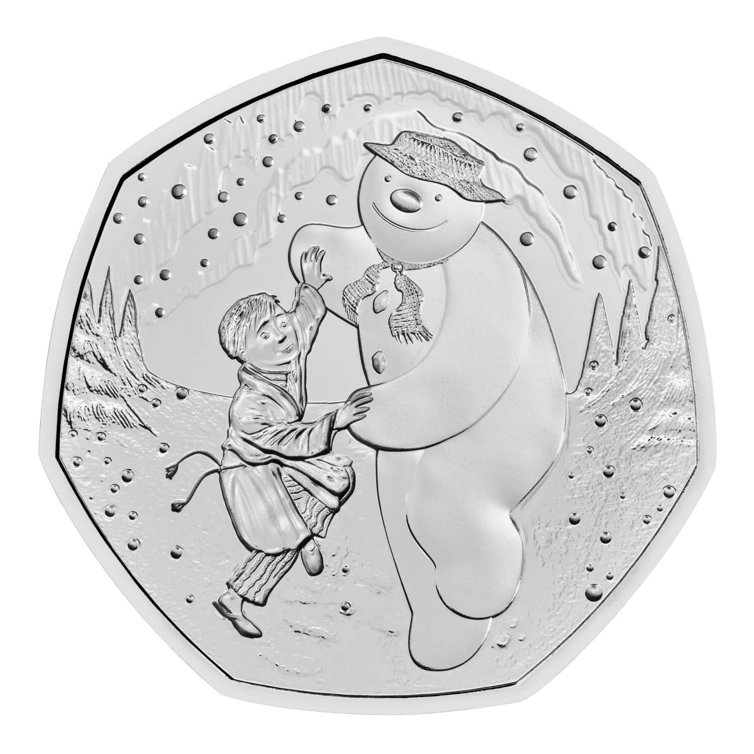  2023 50p The Snowman Brilliant Uncirculated Coin