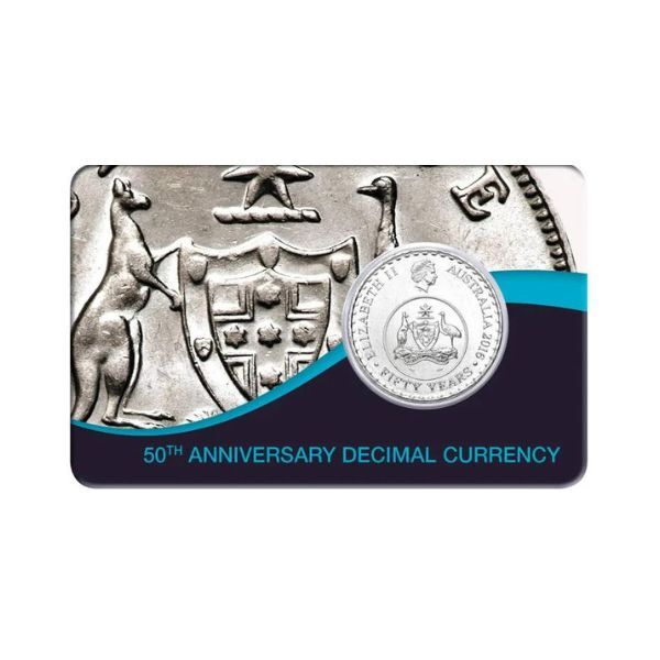 2016 20c Decimal Currency 50th Anniversary Coin Pack Style 2