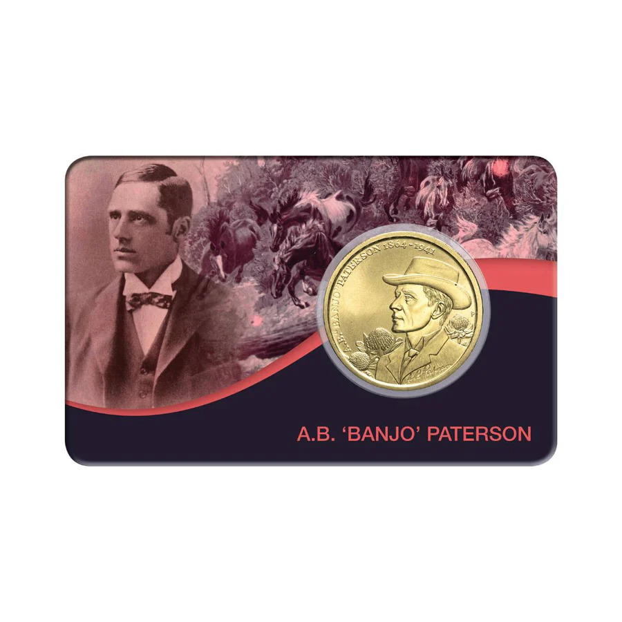 2014 $1 Banjo Paterson Al-Br Coin Pack Style 2