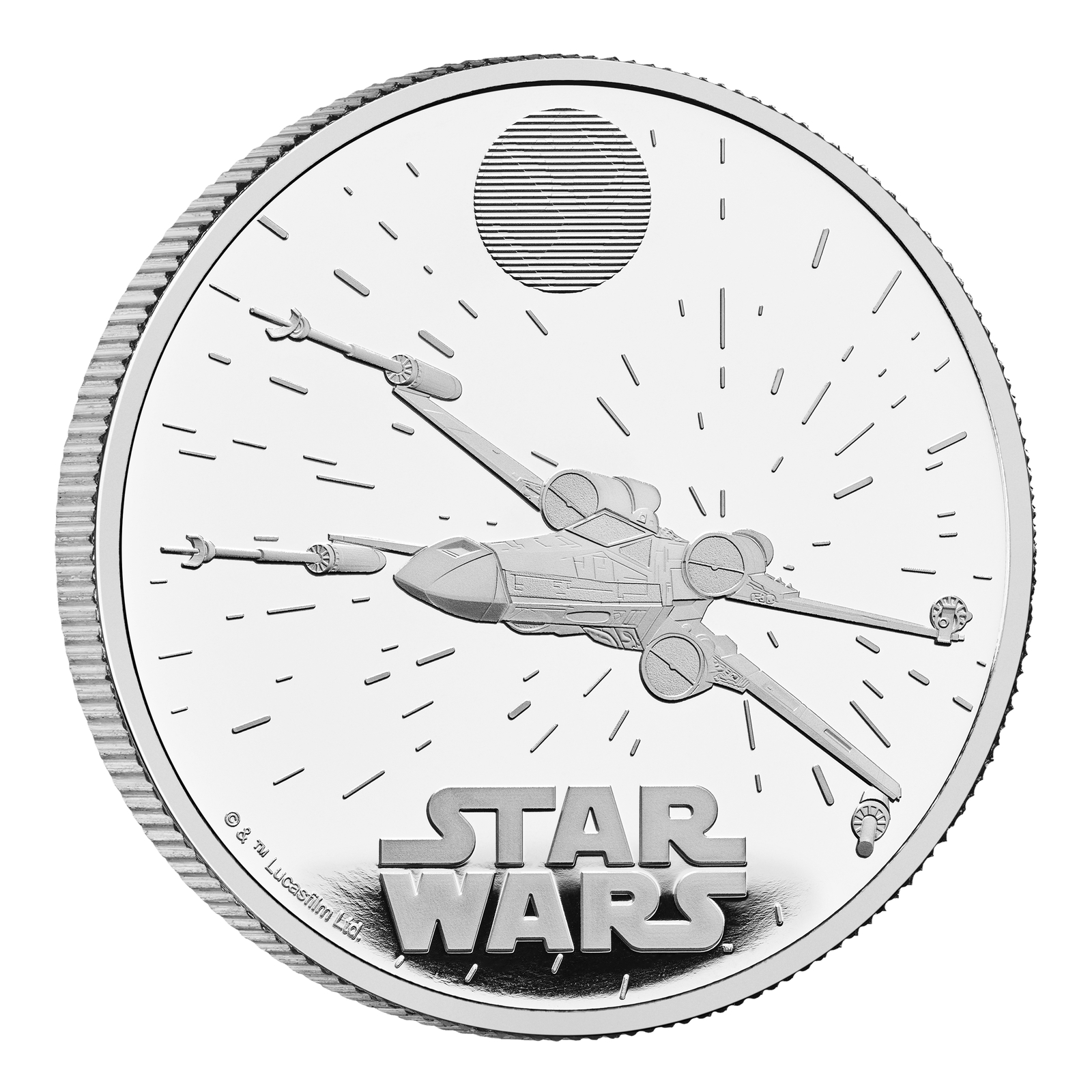 2024 Star Wars X-Wing UK 1oz Silver Proof Coin