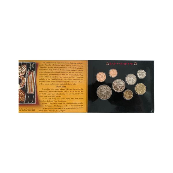 1990 Royal Australian Mint 8 Coin Denomination Uncirculated Set 