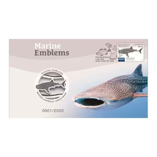 2024 Marine Emblems Whale Shark PMC