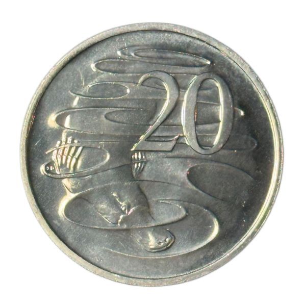 1986 20c Royal Australian Mint - Mint Set Year Only AUNC