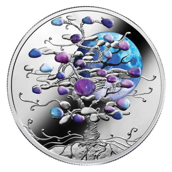 2024 Moon Tree of Luck - 1oz Silver Proof Coin