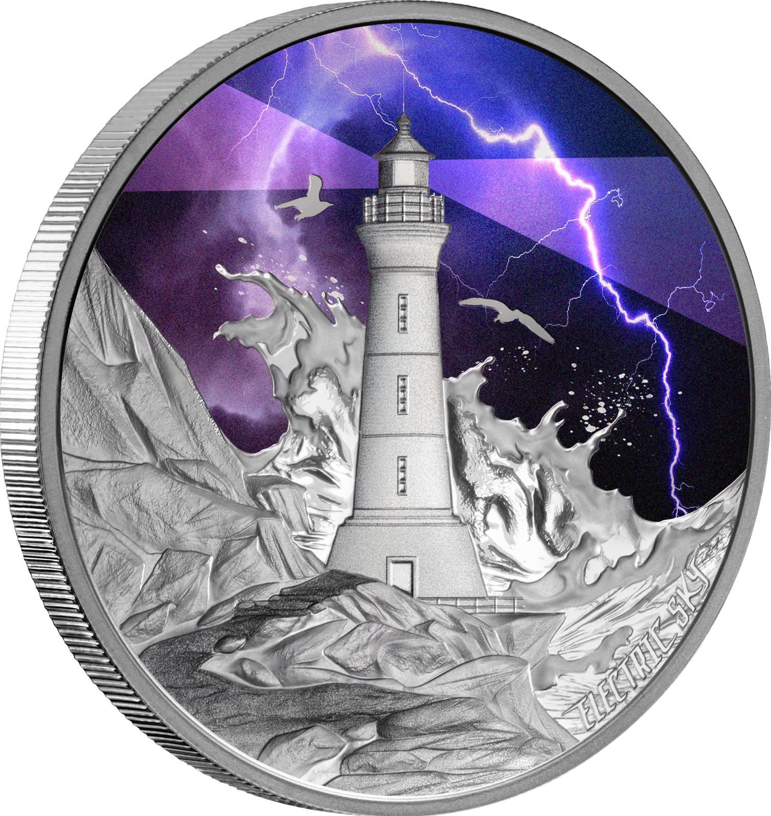 2024 $1 Electric Sky 1oz Silver Proof Coin