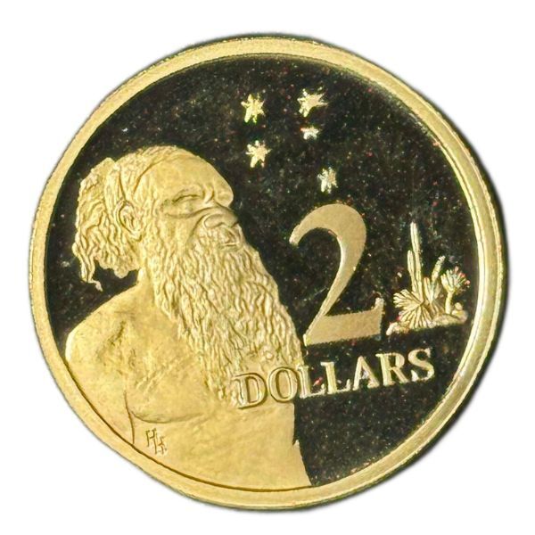 1988 $2 Proof Coin In 2x2 Flip