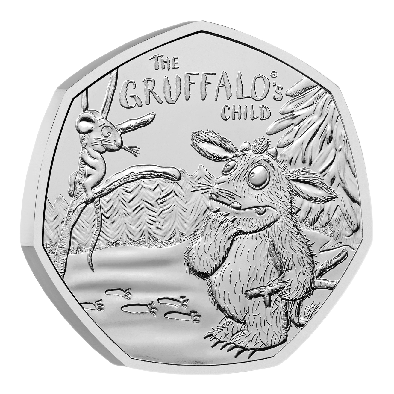 2024 50p The Gruffalo's Child UK Brilliant Uncirculated Coin