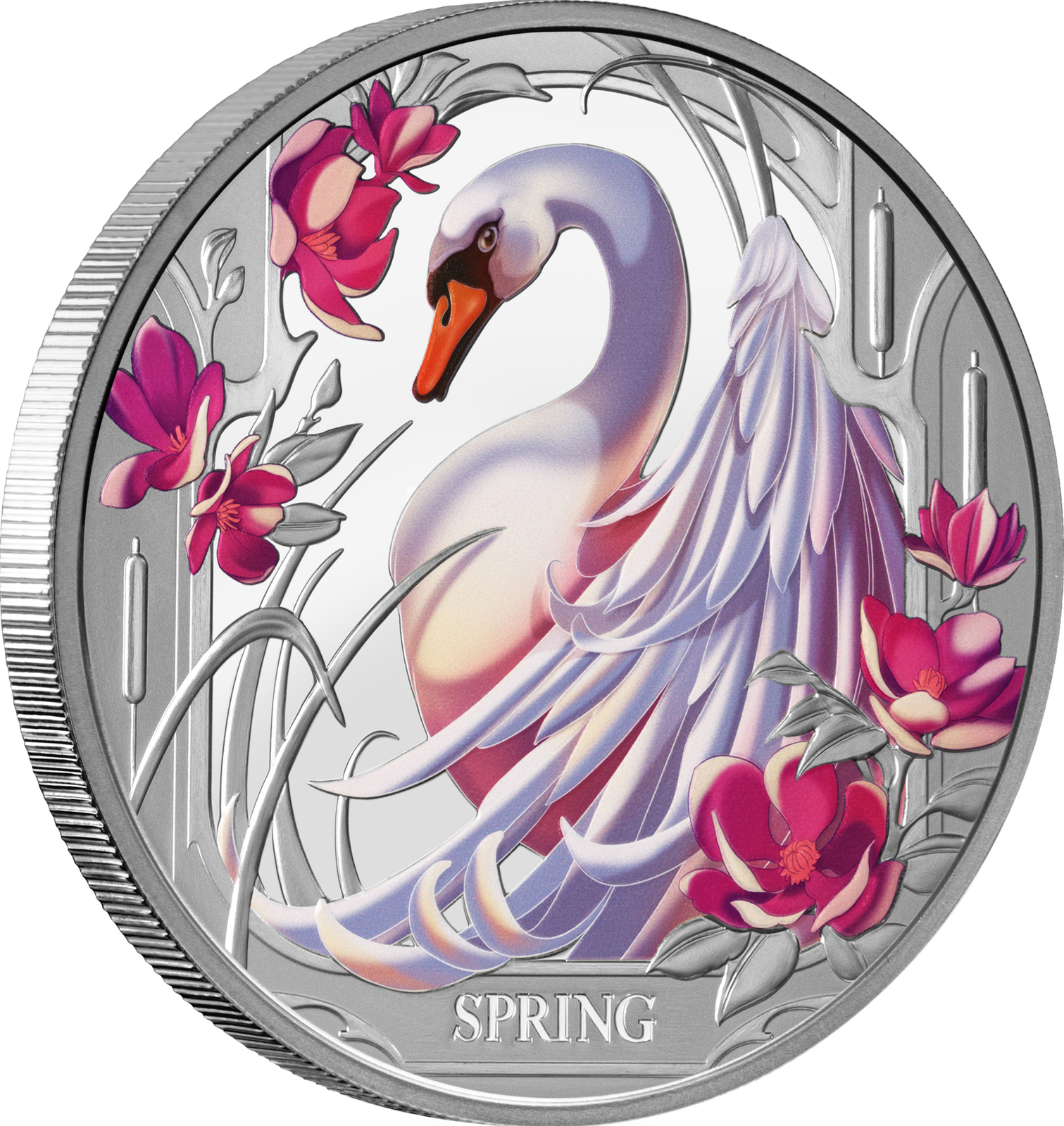 2024 $1 Seasons Spring 1oz Silver Proof Coin