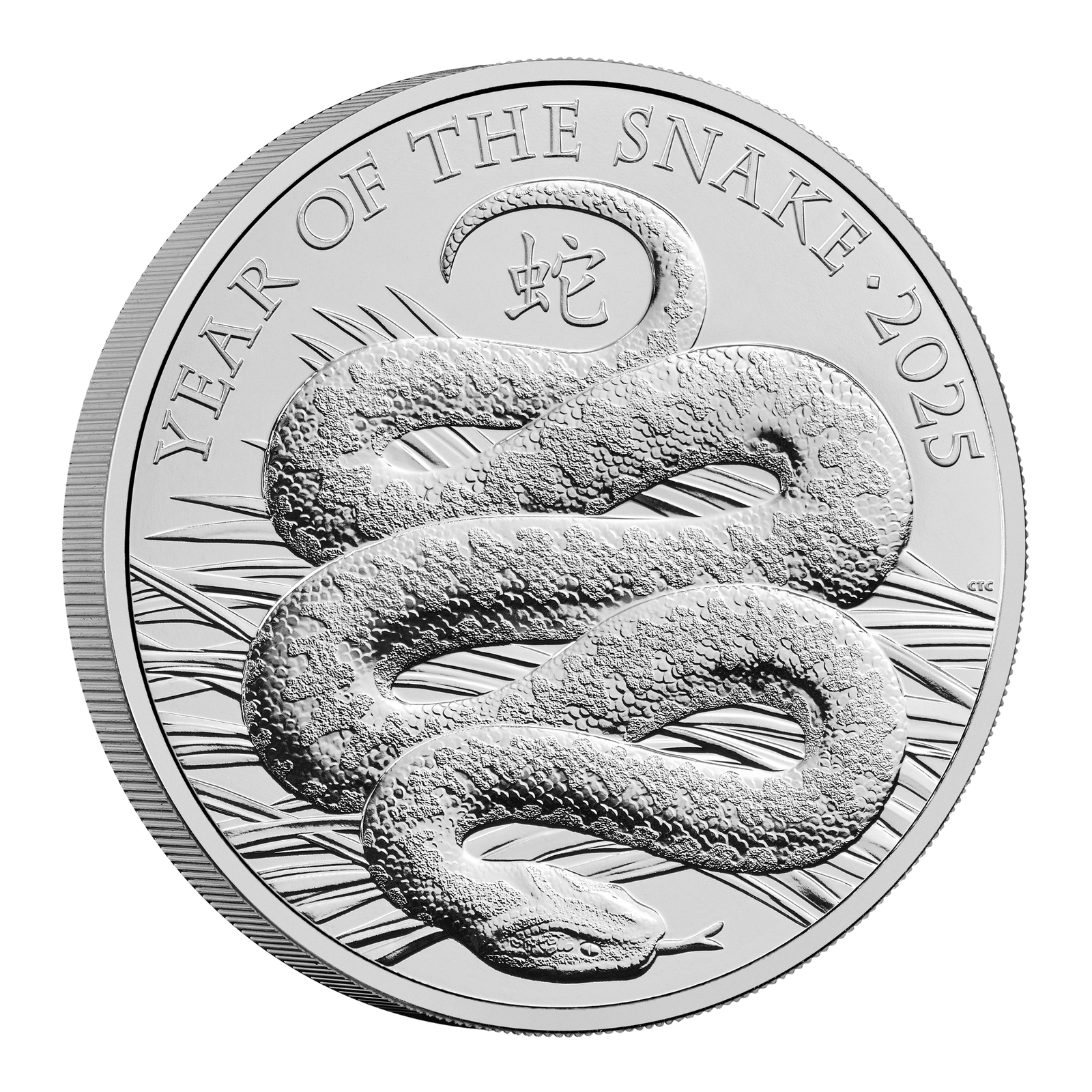 2025 £5 Lunar Year of the Snake UK Brilliant Uncirculated Coin