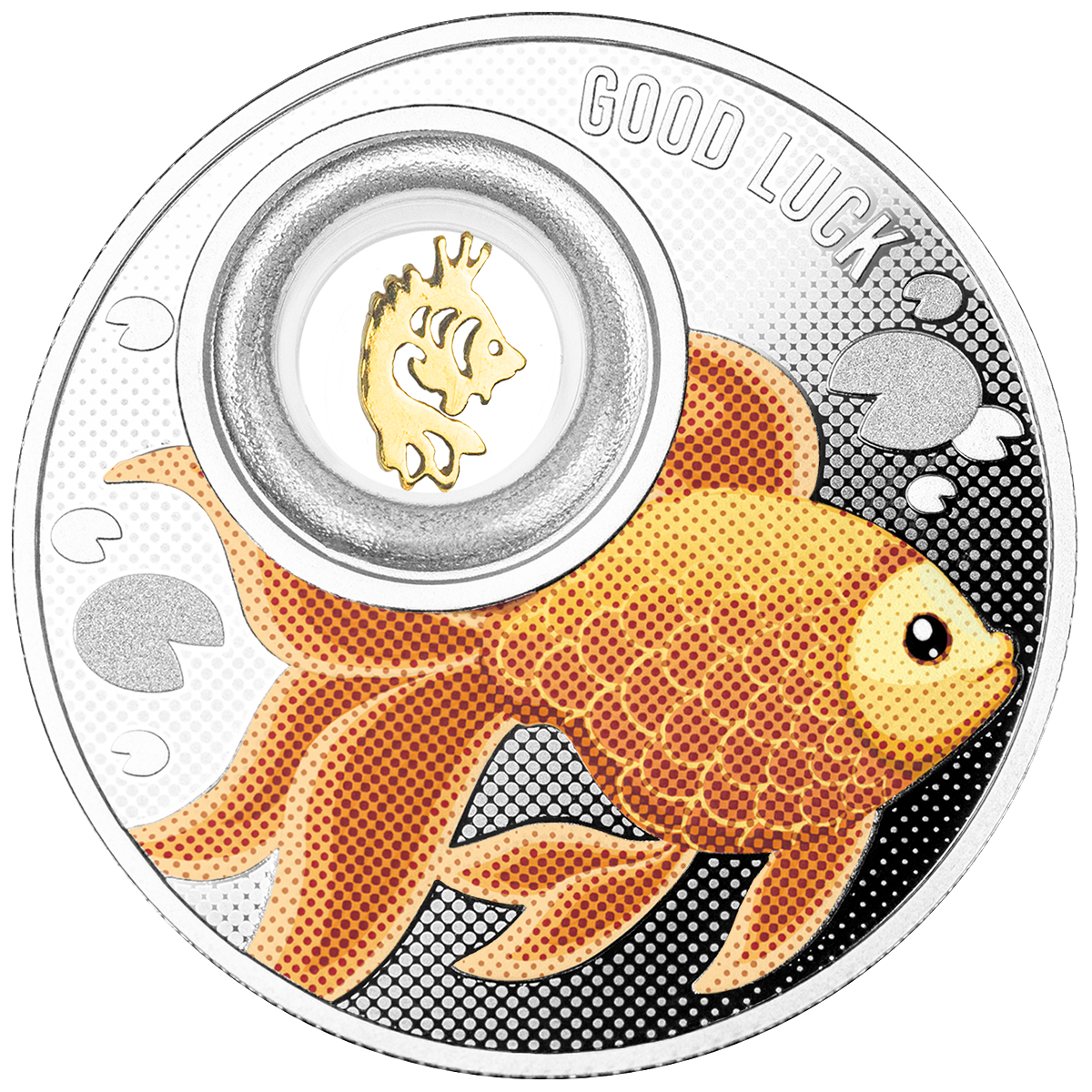 2024 Lucky Coins Series - Goldfish Silver Proof Coin