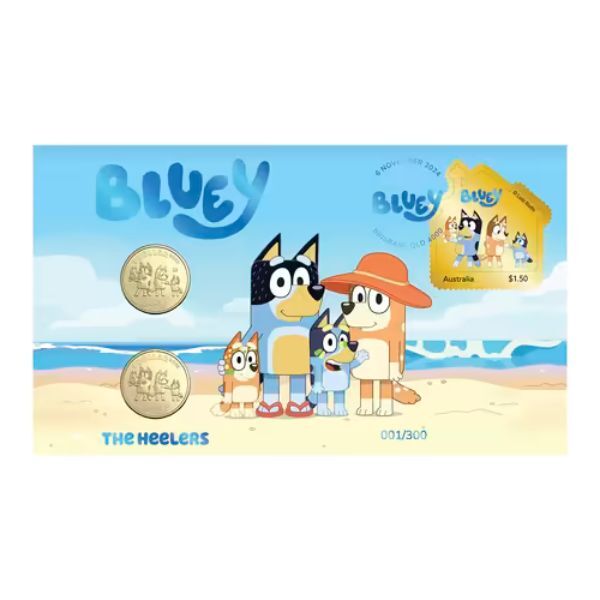 2024 Bluey Limited Edition 2-Coin and Minisheet Collection – The Heelers