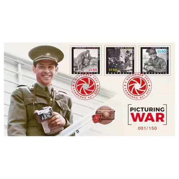 2024 Picturing War Limited-Edition Pin Cover