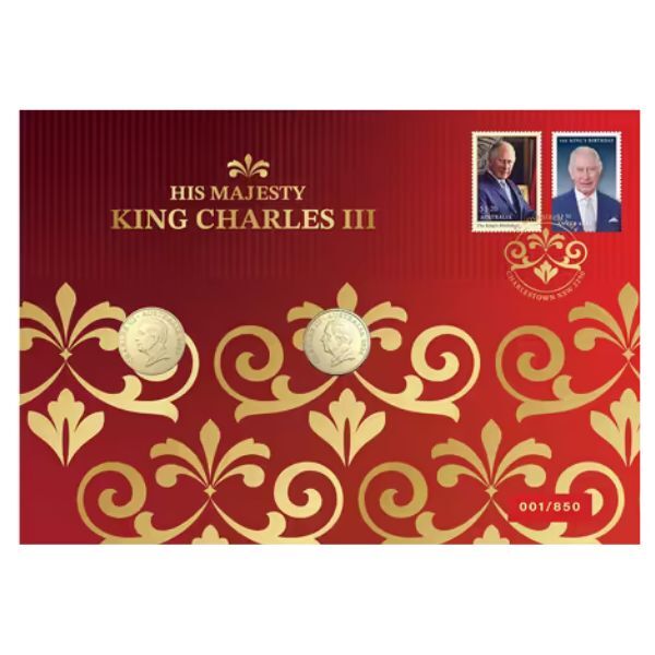 2024 His Majesty King Charles III 2-Coin Limited-Edition PNC