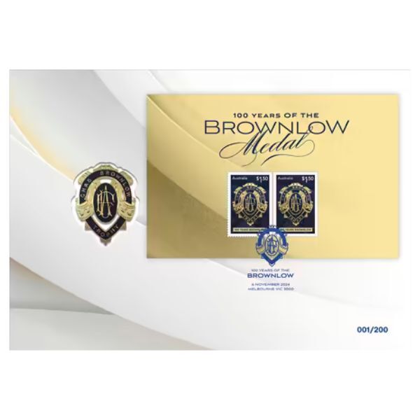 2024 100 Years of the Brownlow Prestige Limited-Edition PMC