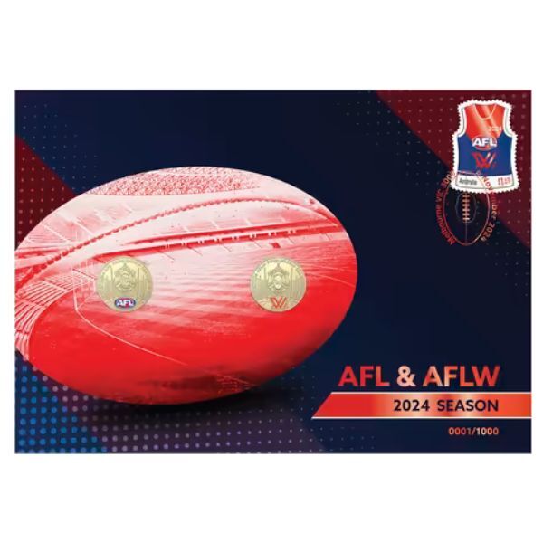 2024 AFL and AFLW Limited-Edition Two-Coin PNC