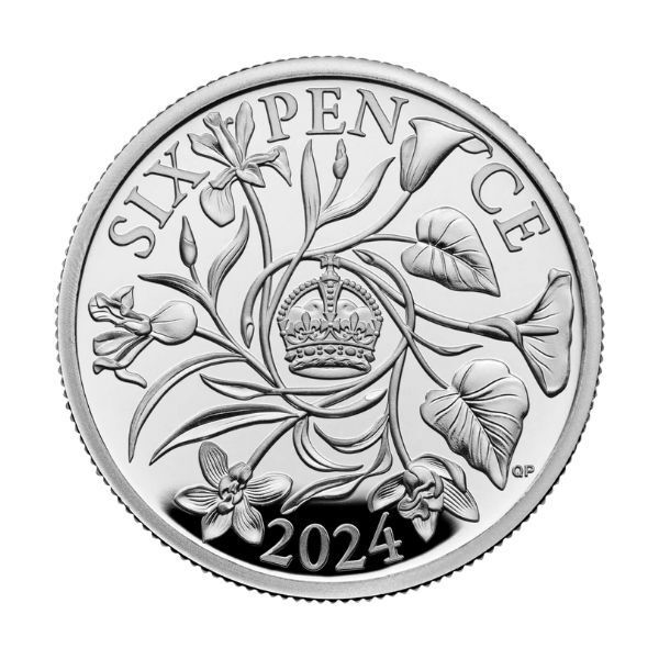 2024 Sixpence Silver Brilliant Uncirculated Coin