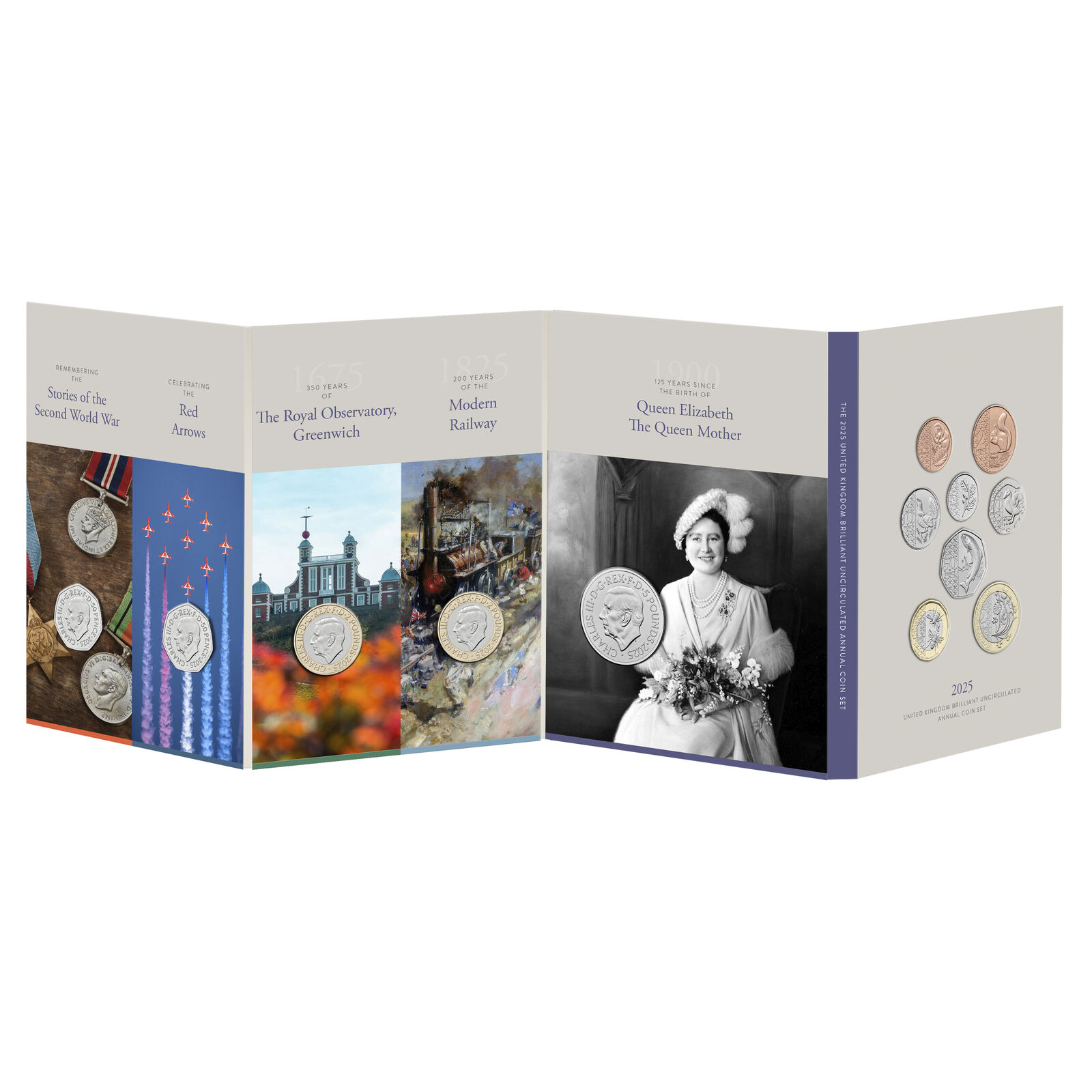 2025 The United Kingdom Brilliant Uncirculated Annual Coin Set (13 Coins)