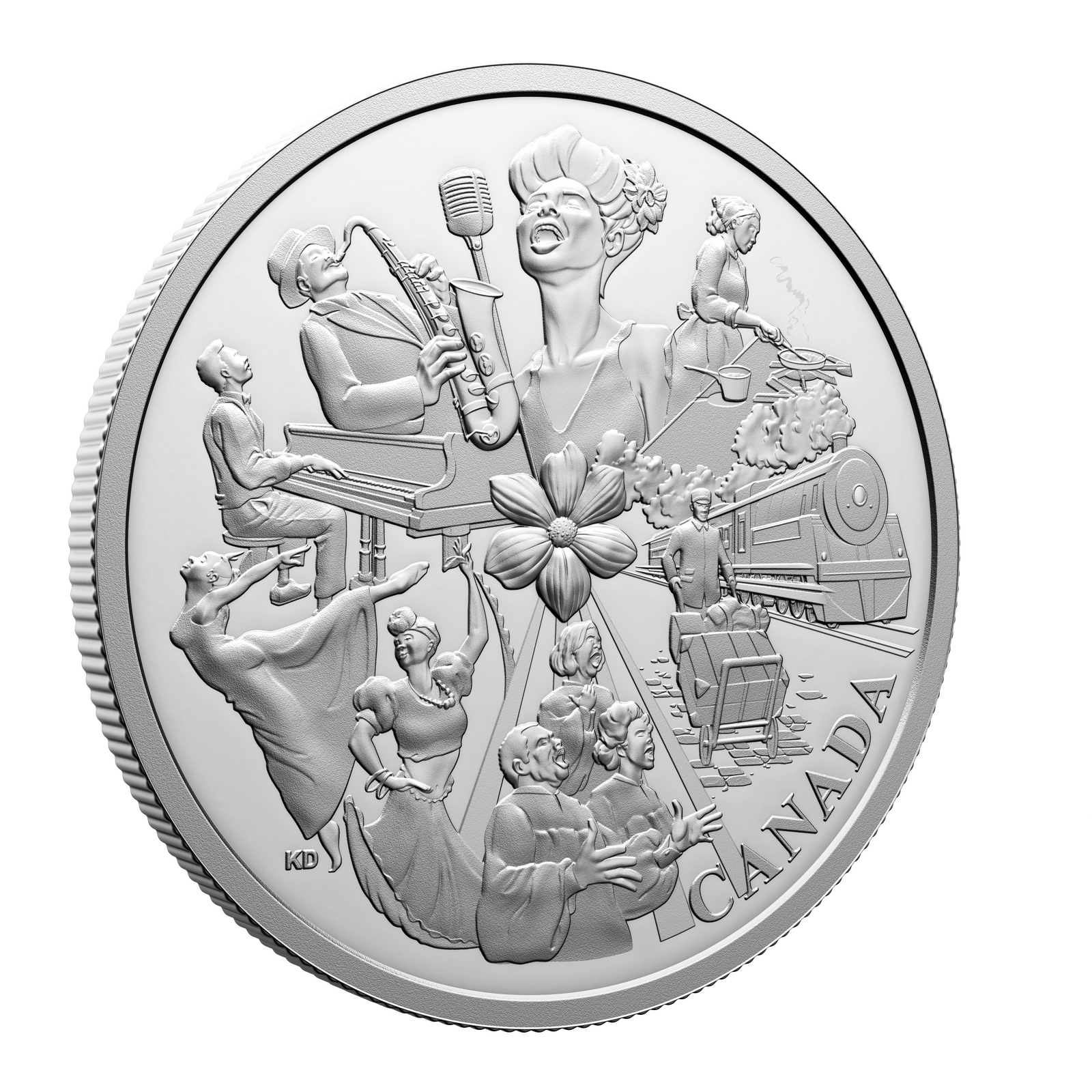 2025 Royal Canadian $20 Commemorating Black History: Hogan’s Alley Fine Silver Coin 