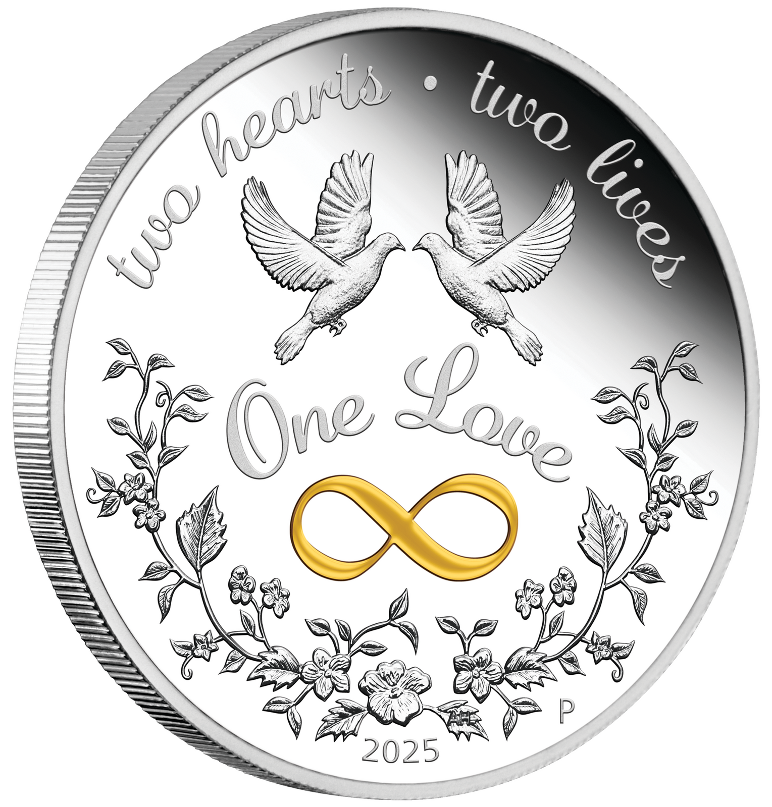 2025 One Love 1 Oz Silver Proof Coloured Coin