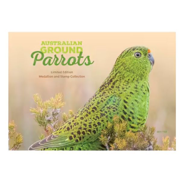 Australian Ground Parrots Limited-Edition Medallion Collection