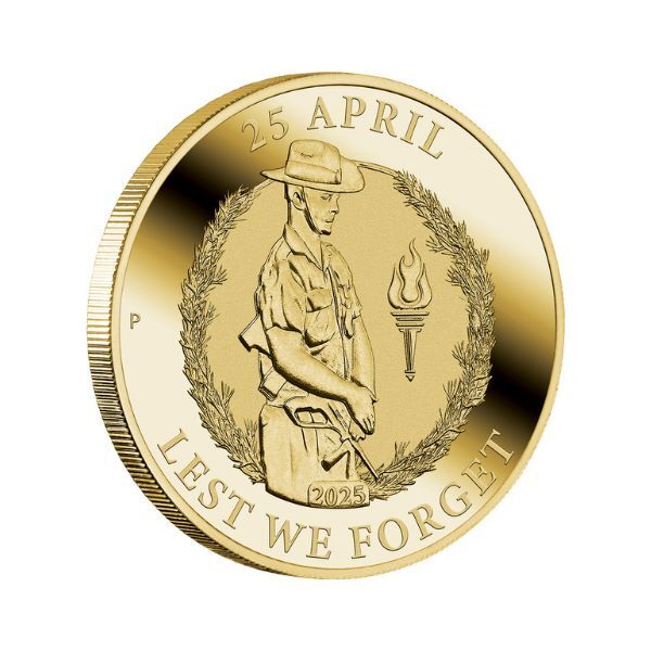 2025 $1 ANZAC Day Coin in Card