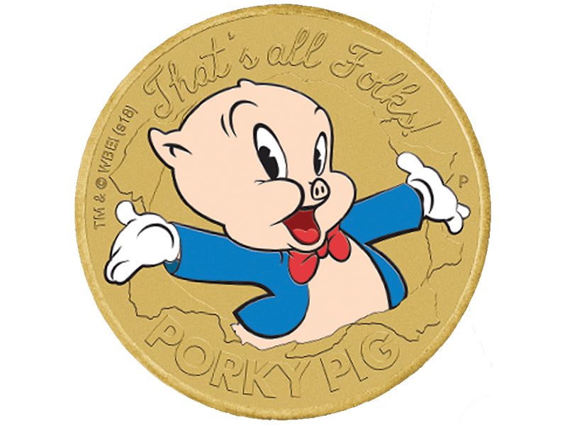 2018 Looney Tunes Porky Pig PNC