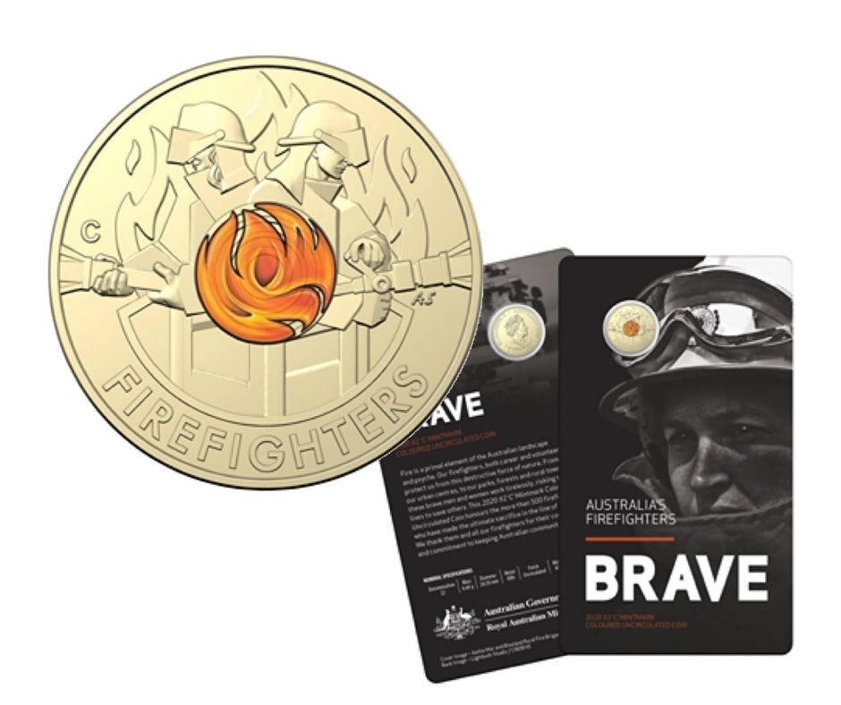 <b>2020 $2 C Mintmark Firefighters Remembrance </b>