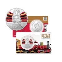 2022 50c Steam Trains QLD A10 No.6 Uncirculated