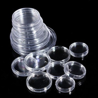 Lighthouse Clear Coin Capsules x 10 To Suit All Australian Coin Sizes