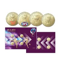 2023 AFL & AFLW Four-Coin Limited-Edition PNC