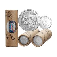2024 5c King Charles III Uncirculated Premium Mint Roll