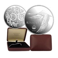 2024 Swan Pattern Dollar Commemorative – Silver Proof 60th Anniversary ACR