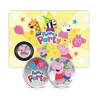 2024 Peppa Pig Medallion Cover Peppa's Party