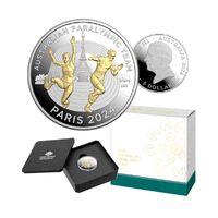 2024 $5 Australian Paralympic Team Selectively Gold-Plated Proof Coin