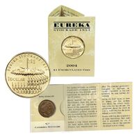 2004 $1 Eureka Stockade 'C' Mint Mark UNC