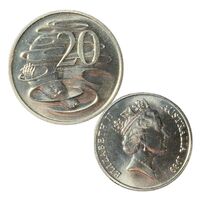 1989 20c Royal Australian Mint - Mint Set Year Only