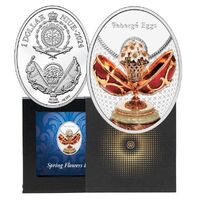 2024 Faberge Series - The Spring Flowers Egg 16.81g Silver Coin