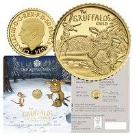 2024 The Gruffalo's Child  UK 1/40 oz Gold Proof Coin  