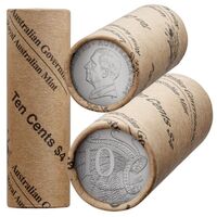 2024 10c King Charles III Circulated Non-Premium Coin Roll