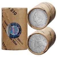 2024 50c King Charles III Circulated Premium Coin Roll