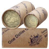 2024 $1 King Charles III Circulated Non-Premium Coin Roll