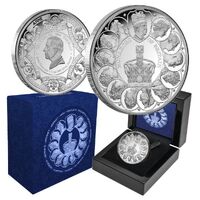 2024 $1 Monarchs of Britain 1 Oz Silver Proof Coin