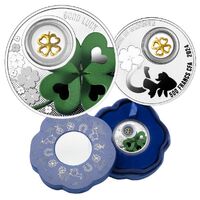 2024 Lucky Coins Series - Four Leaves Clover Silver Proof Coin