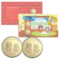 2024 Bluey Limited Edition 2-Coin and Minisheet Collection – The Grannies