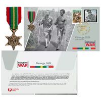 2024 Medal and Stamp Cover for George Silk