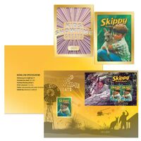 2024 Skippy the Bush Kangaroo Kids' Showtime Greats Limited-Edition Medallion Cover 