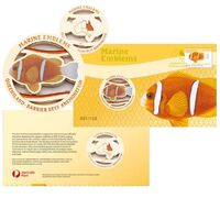 2024 Great Barrier Reef Anemonefish Marine Emblems Limited-Edition Medallion Cover Queensland 