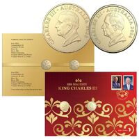 2024 His Majesty King Charles III 2-Coin Limited-Edition PNC