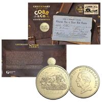 2024 100th Anniversary of the Last Cobb & Co Coach Service Limited-Edition Coin and Minisheet Collection